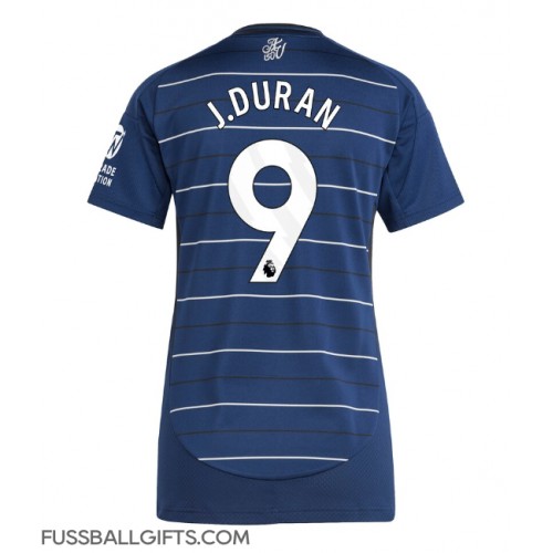 Aston Villa Jhon Duran #9 Fußballbekleidung 3rd trikot Damen 2024-25 Kurzarm